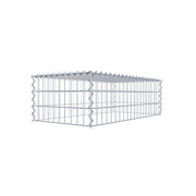 Anbaugabione Typ 3 100 cm x 30 cm x 50 cm (L x H x T), Maschenweite 5 cm x 10 cm, Spirale