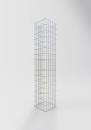 Gabionensäule eckig 32 cm x 32 cm, 160 cm Höhe, MW 5 cm x 5 cm