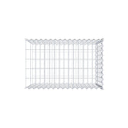 Anbaugabione Typ 2 80 cm x 50 cm x 50 cm (L x H x T), Maschenweite 5 cm x 10 cm, Spirale
