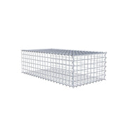 Anbaugabione Typ 2 100 cm x 30 cm x 50 cm (L x H x T), Maschenweite 5 cm x 5 cm, Spirale