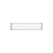 Anbaugabione Typ 3 100 cm x 30 cm x 20 cm (L x H x T), Maschenweite 5 cm x 5 cm, Spirale
