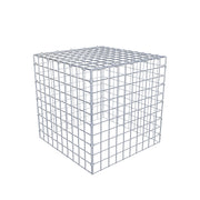 Anbaugabione Typ 3 50 cm x 50 cm x 50 cm (L x H x T), Maschenweite 5 cm x 5 cm, C-Ring