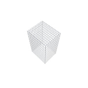 Anbaugabione Typ 3 100 cm x 60 cm x 50 cm (L x H x T), Maschenweite 5 cm x 10 cm, C-Ring