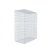 Gabione 100 cm x 80 cm x 40 cm (L x H x T), Maschenweite 5 cm x 5 cm, C-Ring