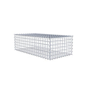 Gabione 100 cm x 30 cm x 50 cm (L x H x T), Maschenweite 5 cm x 5 cm, Spirale