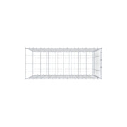Anbaugabione Typ 2 100 cm x 100 cm x 40 cm (L x H x T), Maschenweite 10 cm x 10 cm, C-Ring