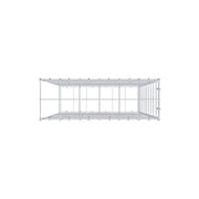Anbaugabione Typ 2 100 cm x 60 cm x 20 cm (L x H x T), Maschenweite 10 cm x 10 cm, C-Ring