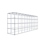 Anbaugabione Typ 3 100 cm x 40 cm x 20 cm (L x H x T), Maschenweite 10 cm x 10 cm, C-Ring