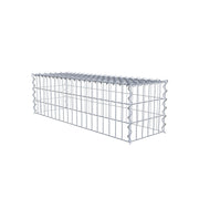Anbaugabione Typ 3 100 cm x 30 cm x 30 cm (L x H x T), Maschenweite 5 cm x 10 cm, Spirale