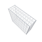 Gabione 100 cm x 90 cm x 30 cm (L x H x T), Maschenweite 10 cm x 10 cm, Spirale