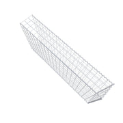 Anbaugabione Typ 2 200 cm x 100 cm x 30 cm (L x H x T), Maschenweite 10 cm x 10 cm, Spirale