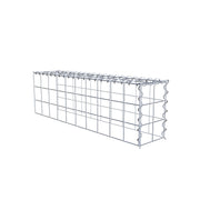 Anbaugabione Typ 4 100 cm x 30 cm x 20 cm (L x H x T), Maschenweite 10 cm x 10 cm, Spirale