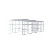 Anbaugabione Typ 4 100 cm x 30 cm x 40 cm (L x H x T), Maschenweite 5 cm x 10 cm, C-Ring