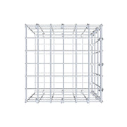Anbaugabione Typ 2 30 cm x 30 cm x 30 cm, Maschenweite 5 cm x 10 cm, C-Ring