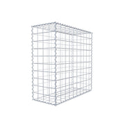 Gabione 100 cm x 100 cm x 40 cm (L x H x T), Maschenweite 10 cm x 10 cm, Spirale