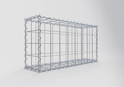Gabione 80 cm x 40 cm x 20 cm (L x H x T), Maschenweite 10 cm x 10 cm, Spirale