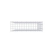 Anbaugabione Typ 4 100 cm x 70 cm x 20 cm (L x H x T), Maschenweite 5 cm x 10 cm, C-Ring