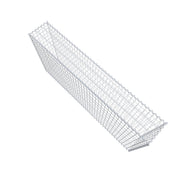 Gabione 200 cm x 100 cm x 30 cm (L x H x T), Maschenweite 5 cm x 10 cm, Spirale