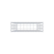 Gabione 200 cm x 100 cm x 30 cm (L x H x T), Maschenweite 10 cm x 10 cm, C-Ring