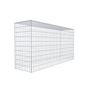 Anbaugabione Typ 3 200 cm x 100 cm x 50 cm (L x H x T), Maschenweite 5 cm x 10 cm, Spirale