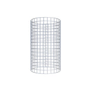 Gabionensäule rund 47 cm Durchmesser, 80 cm Höhe, Maschenweite 5 cm x 5 cm