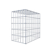 Anbaugabione Typ 3 50 cm x 50 cm x 30 cm (L x H x T), Maschenweite 5 cm x 10 cm, C-Ring