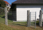 Gabionensäule eckig 22 cm x 22 cm, 200 cm Höhe, MW 5 cm x 5 cm
