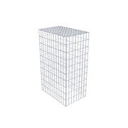 Anbaugabione Typ 3 100 cm x 60 cm x 40 cm (L x H x T), Maschenweite 5 cm x 10 cm, C-Ring