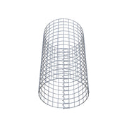 Gabionensäule rund 42 cm Durchmesser, 80 cm Höhe, Maschenweite 5 cm x 5 cm
