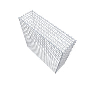 Anbaugabione Typ 3 100 cm x 100 cm x 30 cm (L x H x T), Maschenweite 5 cm x 5 cm, Spirale