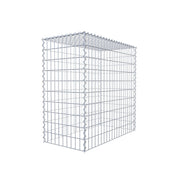 Anbaugabione Typ 3 100 cm x 100 cm x 50 cm (L x H x T), Maschenweite 5 cm x 10 cm, Spirale