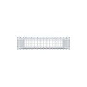 Gabione 100 cm x 90 cm x 20 cm (L x H x T), Maschenweite 5 cm x 5 cm, C-Ring