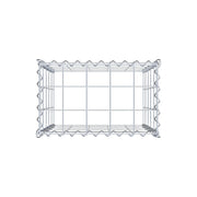 Anbaugabione Typ 3 50 cm x 50 cm x 30 cm (L x H x T), Maschenweite 10 cm x 10 cm, Spirale