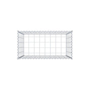 Anbaugabione Typ 3 100 cm x 90 cm x 50 cm (L x H x T), Maschenweite 10 cm x 10 cm, Spirale