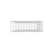 Anbaugabione Typ 2 100 cm x 60 cm x 20 cm, Maschenweite 5 cm x 10 cm, C-Ring