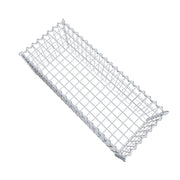 Anbaugabione Typ 3 100 cm x 40 cm x 40 cm (L x H x T), Maschenweite 5 cm x 10 cm, Spirale