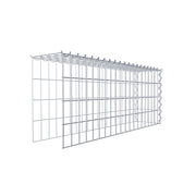 Anbaugabione Typ 4 100 cm x 40 cm x 20 cm (L x H x T), Maschenweite 5 cm x 10 cm, Spirale