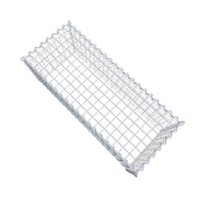 Anbaugabione Typ 3 100 cm x 40 cm x 40 cm (L x H x T), Maschenweite 5 cm x 5 cm, Spirale