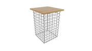 Hocker Spirale MW 5 x 5 TEAK