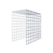 Anbaugabione Typ 4 50 cm x 50 cm x 30 cm (L x H x T), Maschenweite 5 cm x 5 cm, C-Ring