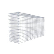 Anbaugabione Typ 3 200 cm x 100 cm x 50 cm (L x H x T), Maschenweite 5 cm x 5 cm, Spirale