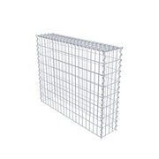 Anbaugabione Typ 3 100 cm x 80 cm x 20 cm (L x H x T), Maschenweite 5 cm x 10 cm, Spirale