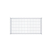 Gabione 100 cm x 20 cm x 50 cm (L x H x T), Maschenweite 5 cm x 10 cm, Spirale