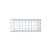 Anbaugabione Typ 2 100 cm x 80 cm x 40 cm (L x H x T), Maschenweite 5 cm x 10 cm, Spirale