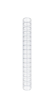 Gabione Saeule rund 05x10 27 160