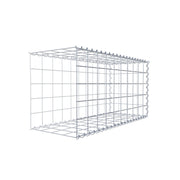 Anbaugabione Typ 2 100 cm x 50 cm x 40 cm (L x H x T), Maschenweite 10 cm x 10 cm, Spirale