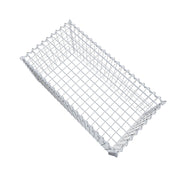 Anbaugabione Typ 3 100 cm x 50 cm x 50 cm (L x H x T), Maschenweite 5 cm x 10 cm, Spirale