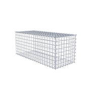 Anbaugabione Typ 2 100 cm x 40 cm x 40 cm (L x H x T), Maschenweite 5 cm x 5 cm, Spirale