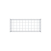Gabione 100 cm x 30 cm x 40 cm (L x H x T), Maschenweite 10 cm x 10 cm, Spirale