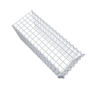Anbaugabione Typ 4 80 cm x 40 cm x 30 cm (L x H x T), Maschenweite 5 cm x 5 cm, Spirale